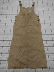 ◇ Θ JaVa コーデュロイジャンパースカート ベージュ系 Lサイズ レディース E  【1508250038655】