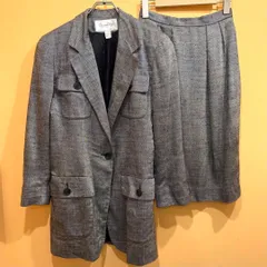 Christian Dior スカートセットアップ グレー系 ヴィンテージ 8