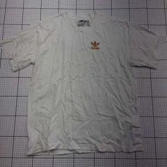 ◇ ⊂ adidas オリジナルス Tシャツ オフホワイト系 XL メンズ E  【1508260018920】