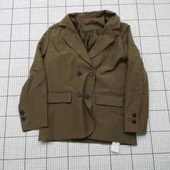 ◇ ⊇ Ada. ダブルジャケット ブラウン系 Sサイズ レディース E  【1508260019811】