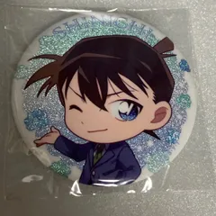 e➕名探偵コナン➕　工藤新一　金平糖　缶バッジ