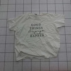 ◇ ⊂ アーバン リサーチ ドアーズ シンプル 半袖 プリントTシャツ サイズONE ホワイト系 レディース E  【1508260020473】