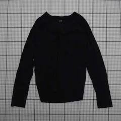 ◇ ⊂ Mila Owen ニットプルオーバー 黒系 サイズ0 (Mila Owen ボックスカーディガン レディース E  【1508260020411】