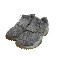 【美品】adidas(アディダス) ダイヤル式スパイクレスゴルフシューズ コードカオス ボア21 グレー系 レディース 22.5cm CODECHAOS BOA 21 FW5633 ゴルフ用品 2510-0533