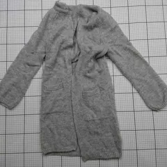 ◇ ⊇ GAP ニットロングカーディガン グレー系 XXS レディース E  【1508260020862】