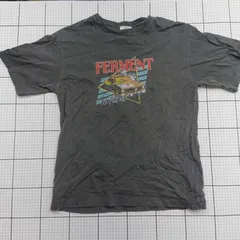 ◇ ⊂ LOWRYS FARM FERMENTプリントTシャツ チャコール系 Fサイズ レディース E  【1508260021906】