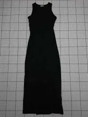 ◇ ⊂ エヴリス　372530302401-01　コットンロングワンピース　ブラック系　Fサイズ レディース E  【1508260039284】のサムネイル