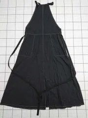 ◇ ⊂ 【ミューニック Munich】MN181N74 エプロンワンピース ブラック系 日本製 OSサイズ レディース E  【1508260039543】のサムネイル