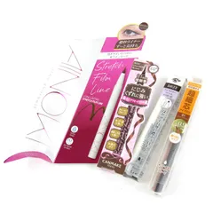 キャンメイク セザンヌ アイノキ ちふれ アイライナー アイブロウ 4点セット 未使用有 コスメ まとめて レディース 【中古】
