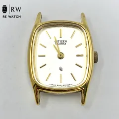 【ジャンク】CITIZEN 4-830661 Y0 クオーツ ゴールド 時計