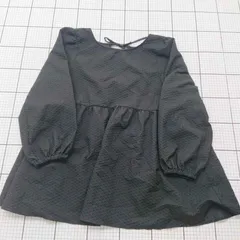 ◇ ⊂ mily bilet レース 長袖 ブラウス サイズM ブラック系 レディース E  【1509100028710】