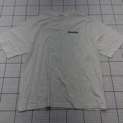◇ ⊂ 美品 MONO-MART モノマート ロゴ入り 半袖 ロゴ入りTシャツ サイズL ホワイト系 メンズ E  【1509190009057】