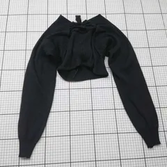 ◇ ⊇ Ada. シンプル系 長袖 長袖ニット サイズ表記なし ブラック系 レディース E  【1509190010527】