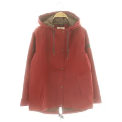 エーグル AIGLE 撥水加工 フーデッド ライト フィッシュテール パーカー ジャケット 36 赤 レッド /NR ■OSのサムネイル