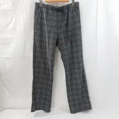 GRAMICCI  グラミチ パンツ スラックス GRAMICCI グラミチ WS WOOL BLEND LAX PANTS ウールブレンドラックスパンツ チェック GLP-18F031