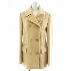 マックスマーラ MAX MARA 白タグ ピーコート Pコート キャメル アウター 40 M ベージュ /AN19のサムネイル