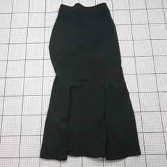 ◇ ⊇ PUNYUS プニュズ 渡辺直美 シンプル ロング マーメイド スカート サイズ1 ブラック系 レディース E  【1509190036145】