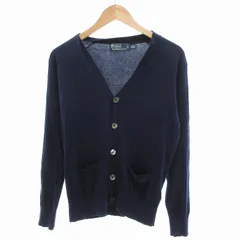 ポロ バイ ラルフローレン Polo by Ralph Lauren カーディガン ニット Vネック XS ネイビー /JS