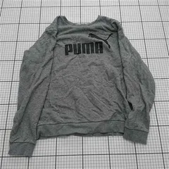 ◇ ⊇ PUMA プーマ シンプル系 長袖 長袖Ｔシャツ サイズ表記なし グレー系 メンズ E  【1509190039528】