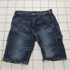 ◇ ⊂ 【リーバイス Levi's】503 デニムショートパンツ インディゴ系 メンズ W34 E  【1509190042153】
