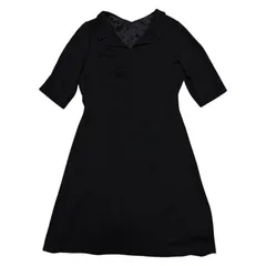 RE220 【美品】 LAUTREAMONT ロートレアモン ワンピース ブラック レディース サイズ2 Mサイズ相当