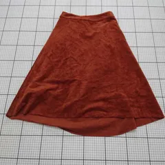 ◇ ⊇ KBF アーバンリサーチ シンプル系 膝下丈 フレア スカート サイズOne ブラウン系 レディース E  【1509190042788】