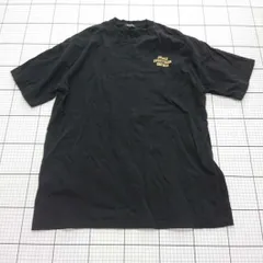 ◇ ⊂ ページボーイリム シンプル系 半袖 半袖Ｔシャツ サイズL ブラック系 レディース E  【1509190042757】