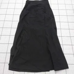 ◇ Θ MURUA ムルーア シンプル系 ロング丈 タイト スカート サイズ2 ブラック系 レディース E  【1509190042726】のサムネイル