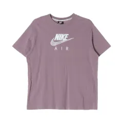 ナイキ エア パープル Classic ロゴ オーバーサイズ 半袖 Tシャツ M