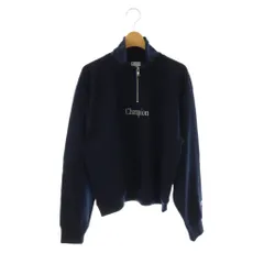 フレイアイディー FRAY I.D ×Champion別注 ハーフジップトップス スウェット トレーナー M ネイビー /ES ■OSのサムネイル