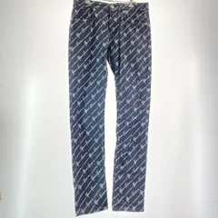 【中古】VERSACE 総柄パンツ サイズ31 ブラック ホワイト A81832 ヴェルサーチェ[17]のサムネイル