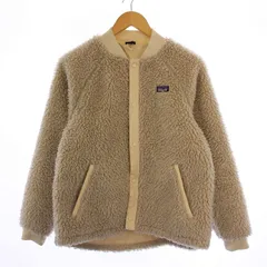 パタゴニア Patagonia キッズレトロXボマージャケット フリースジャケット XXL アイボリー 65415 /BM