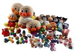 ★  アンパンマン あんぱんまん ぬいぐるみ まとめ 小物 ばいきんまん こきんちゃん ドキンちゃん チーズ 等 現状品 3.6kg