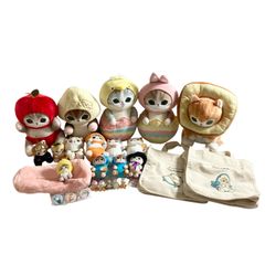 ★ mofusand モフサンド グッズ 23点 まとめ商品 ぬいぐるみ マスコット ミニフィギュア トートバック ティッシュケース 現状品 2.4kg