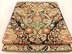 京都西陣まいづる 金唐革織 徳力彦之助監修帯 新品 京都西陣まいづる 金唐革織 徳力彦之助監修帯 新品