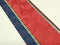 平和屋本店□極上 男性 国指定重要無形文化財 本場久米島紬 前原和子作