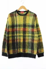 トップス Supreme 20AW Brushed Plaid Sweater Supreme Brushed Plaid Sweater (FW20) - $148