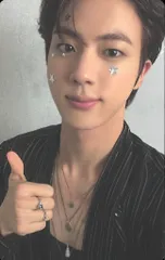 BTS JIN THE ASTRONAUT トレーディングカード 紫