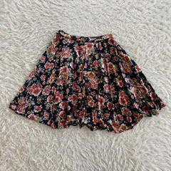 EMMA JAMES （エマジェイムス） 総柄ミニスカート 花柄フレアスカート ガーリー フェミニン レトロガール