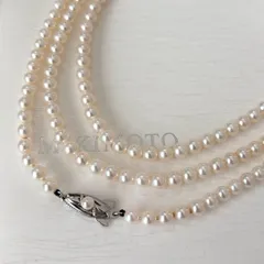 おすすめ　ミキモト　ロングパールネックレス　約7.5㎜　全長約束65.5cm おすすめ ミキモト ロングパールネックレス 約7.5㎜ 全長約束65.5cm