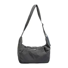 【人気商品】シンプル 無地 A4 ナイロン 肩掛け ショルダー 大容量 トートバック 【肩が痛くならない・柔らかく】 超軽量 斜めがけ レディース ショルダーバッグ [Wowcarbazole]