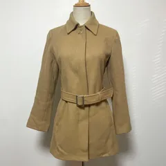 MICHEL KLEIN ミッシェルクラン ベージュ ウールコート 40