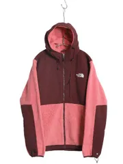 【お得なクーポン配布中!】 ノースフェイス フード付き デナリ ジャケット レディース L 古着 アウトドア フリース ナイロン パーカー ジャンパー フルジップ ツートン