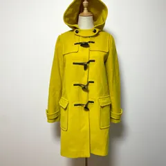 KUMIKYOKU クミキョク イエロー ダッフルコート サイズ3 ウール混