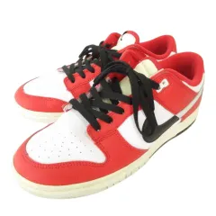 ナイキ NIKE DZ2536-600 DUNK LOW RETRO ダンク ロー レトロ PRM CHICAGO SPLIT シカゴスプリット スニーカー 28cm 赤 レッド