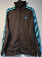 アディダス ヨーロッパ ミントチョコ トラックジャージ ジャージ ジップアップジャージ 90/S