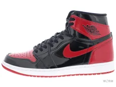 【US8.5】 AIR JORDAN 1 RETRO HIGH OG Patent Bred  555088-063 【新古品】