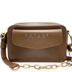 極美品 希少 genten CERCHI ハンドバッグ ポーチ ジャガード 本革