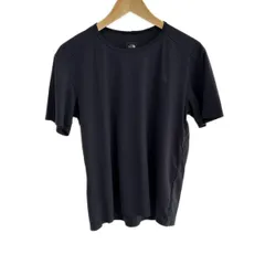 THE NORTH FACE(ノースフェイス) 半袖Tシャツ サイズS レディース - 黒 クルーネック