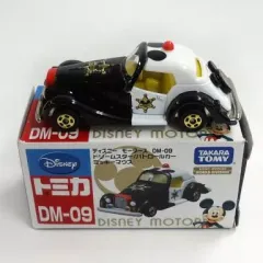 【中古】トミカ ドリームスター/パトロールカー ミッキーマウス(ブラック×ホワイト) 「トミカ ディズニー モータース DM-09」